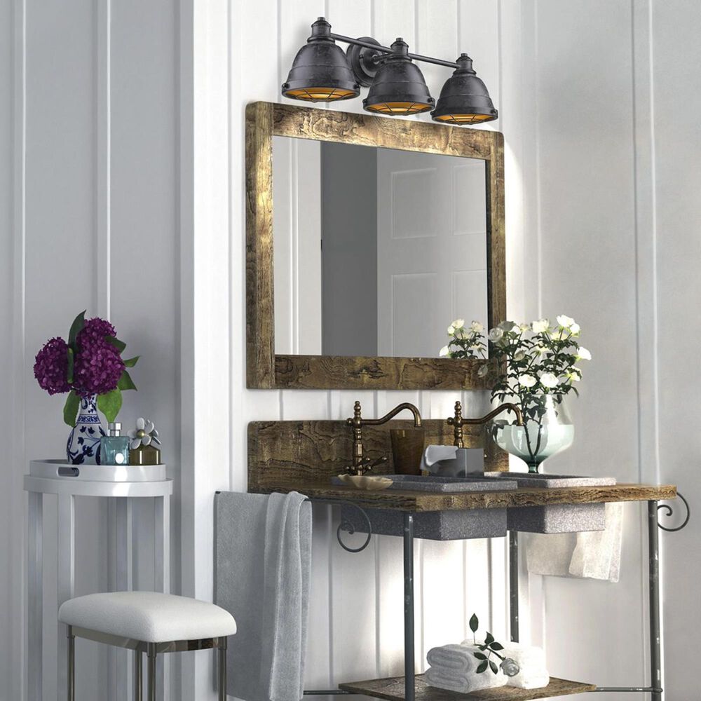 Golden Lighting Bartlett BP 3-Light Bath Vanity in Black Patina, , large