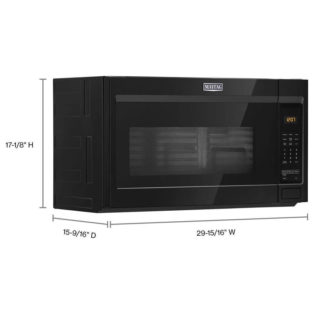 Maytag 1.9 Cu. Ft. Over-the-Range Microwave in Black, , large