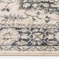 Central Oriental Minerva Hester 5" x 7"3" Alabaster and Vintage Blue Area Rug, , large