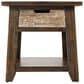 Waltham Painted Canyon End Table in Brown, , large
