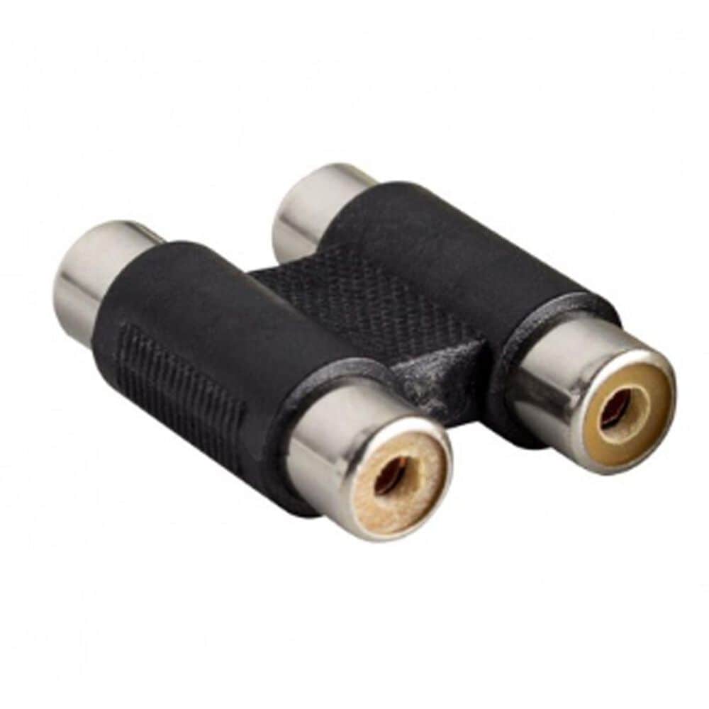 MetraAV Helios RCA Double (F to F) Barrel Connector, , large