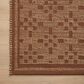 Chris Loves Julia x Loloi Judy 5" x 7"6" Natural and Spice Area Rug, , large