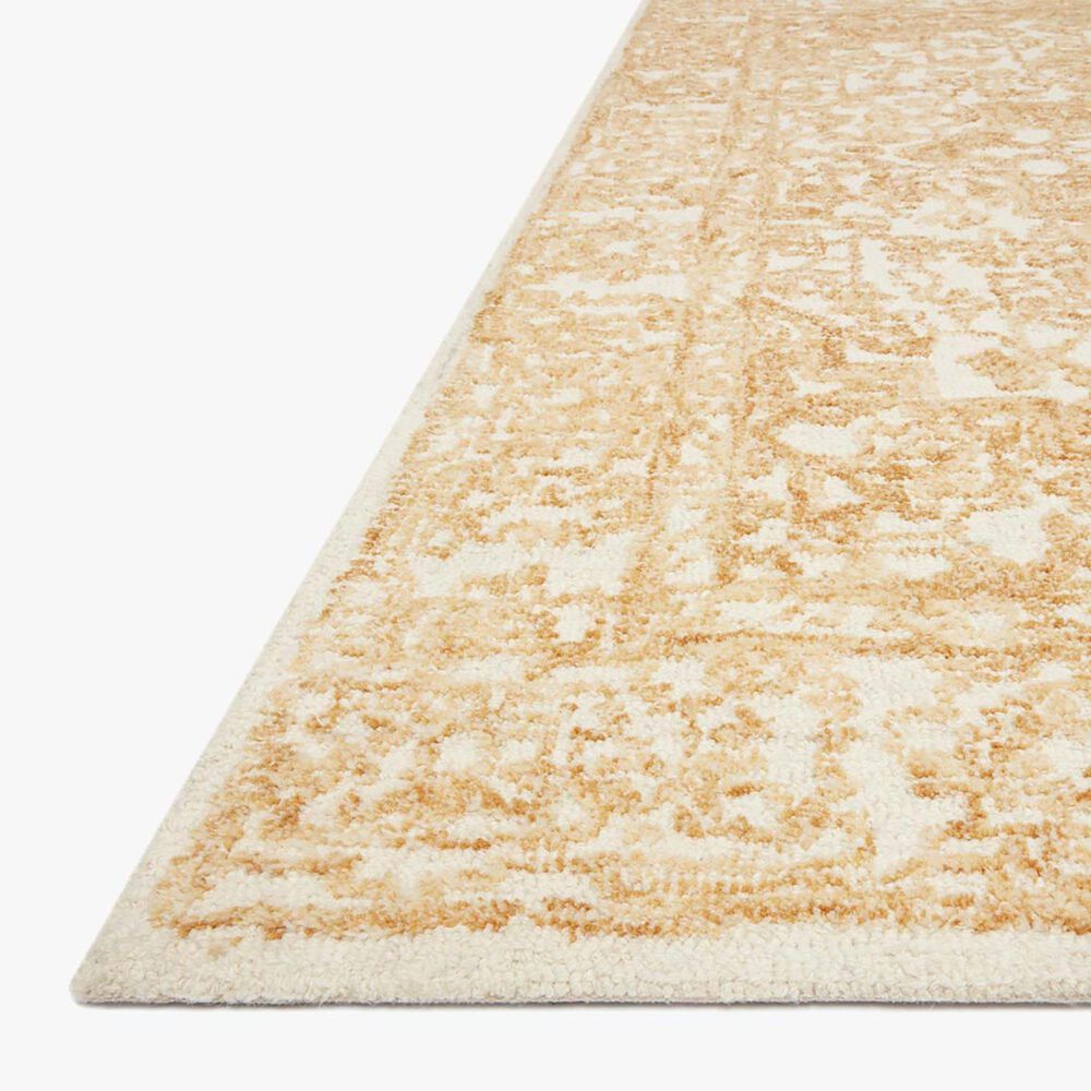 Magnolia Home Annie ANN-03 2&#39;3&quot; x 3&#39;9&quot; White and Gold Area Rug, , large