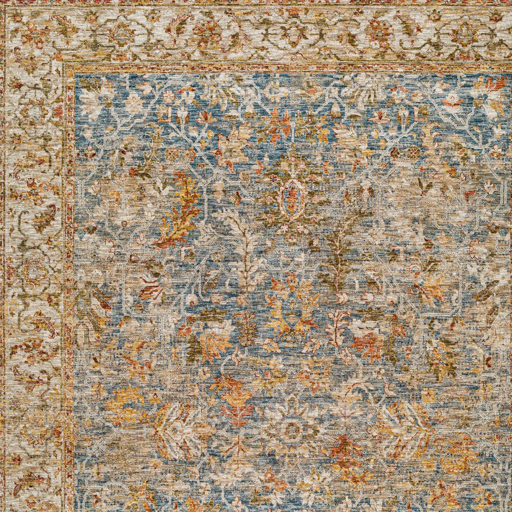 Surya Mona Lisa 5&#39; x 7&#39;5&quot; Light Sage, Tan, Olive, Mustard, Sage, Dark Blue, Brick Red and Burgundy Area Rug, , large