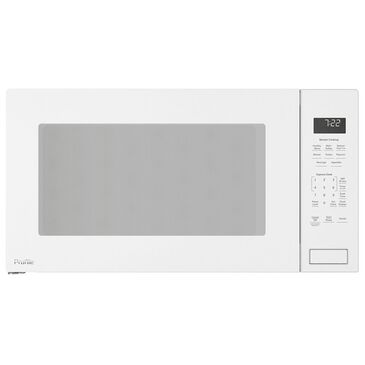 GE Profile 2.2 Cu. Ft. Built-In Sensor Microwave Oven in White, , large