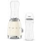 Smeg 2-Speed Personal Blender in Cream and Chrome, , large