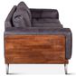 Home Trends & Design Stationary Sofa in Antique Ebony, , large