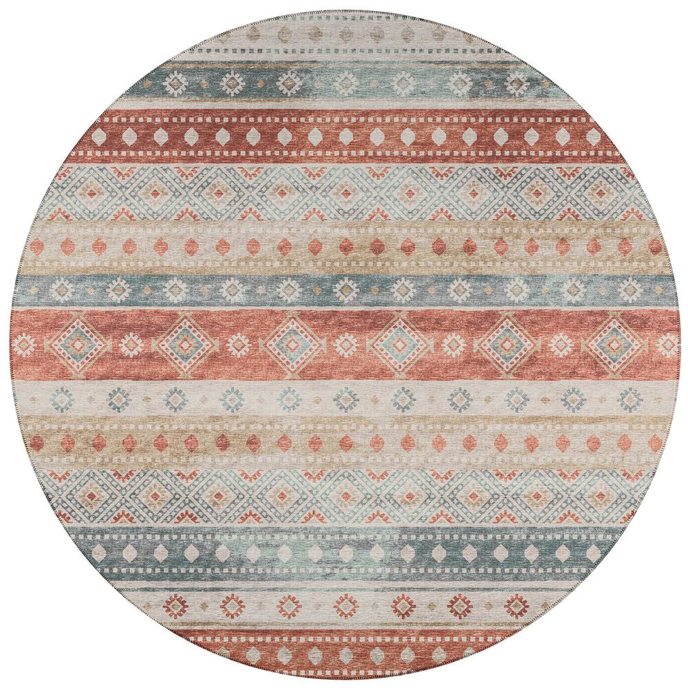 Dalyn Rug Company Sedona 10" Round Canyon Indoor/Outdoor Area Performance Rug, , large