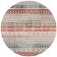 Dalyn Rug Company Sedona 10" Round Canyon Indoor/Outdoor Area Performance Rug, , large