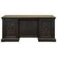 Wycliff Bay Kingston Executive Desk in Dark Chocolate, , large