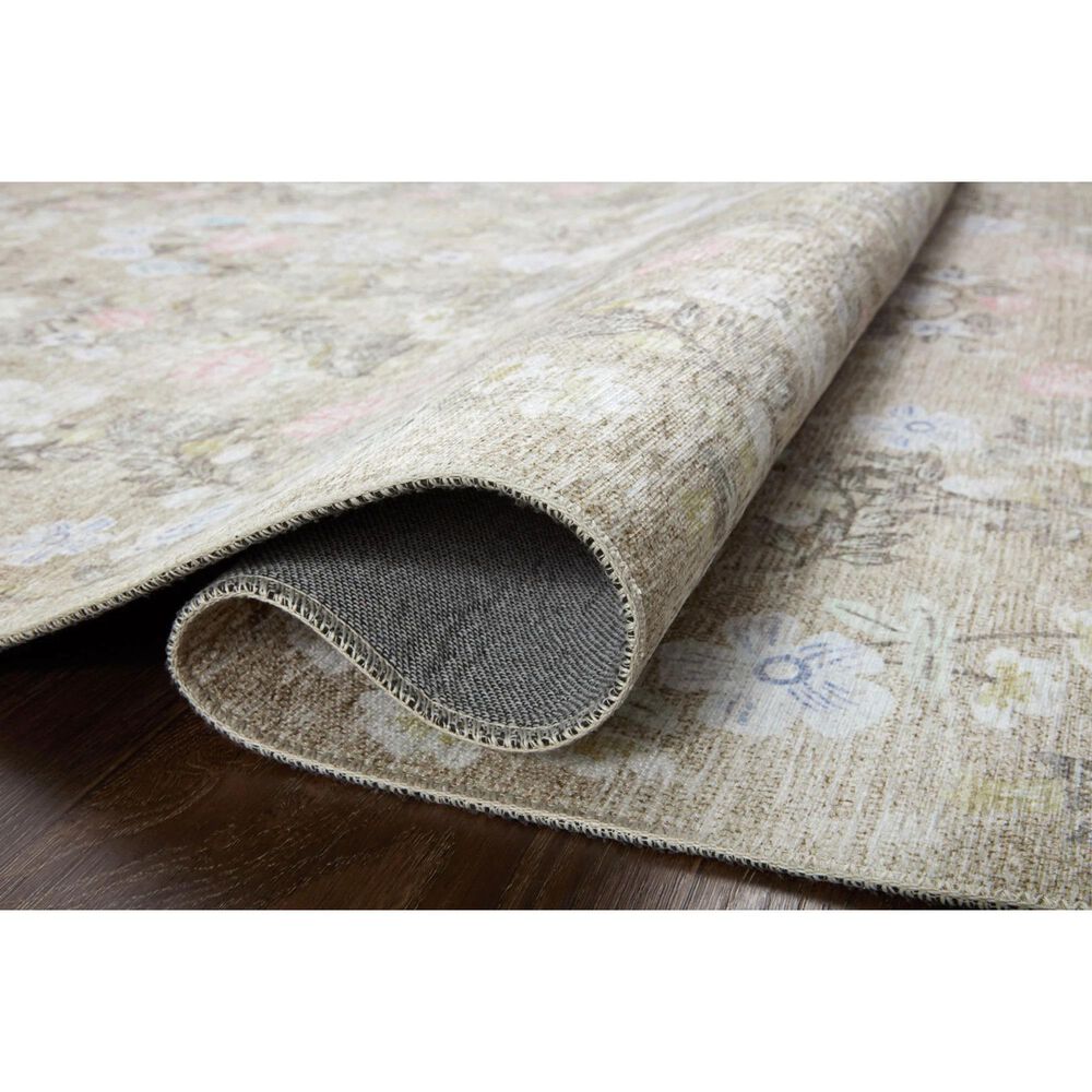 Rifle Paper Co. Palais 2&#39;3&quot; x 5&#39; Khaki Area Rug, , large