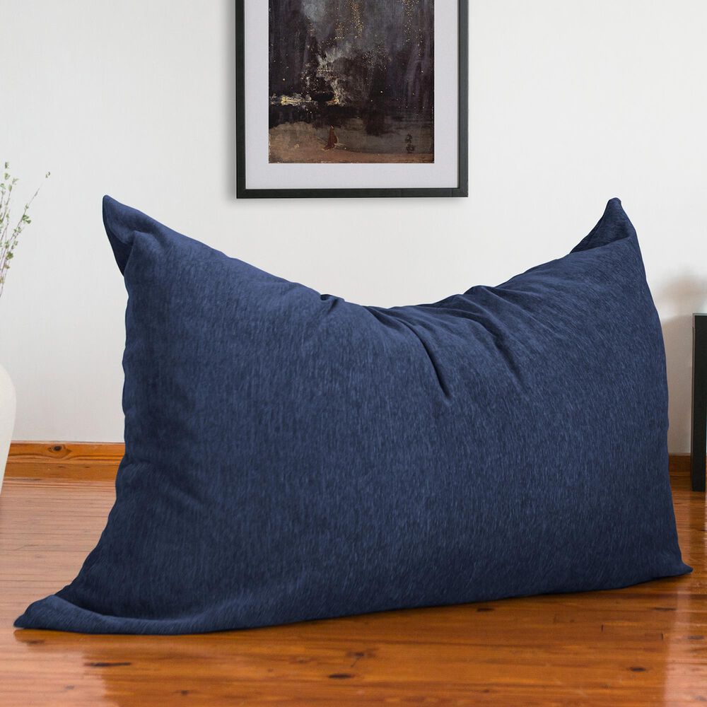 Jaxx 5.5 ft Pillow Saxx Bean Bag Pillow Navy