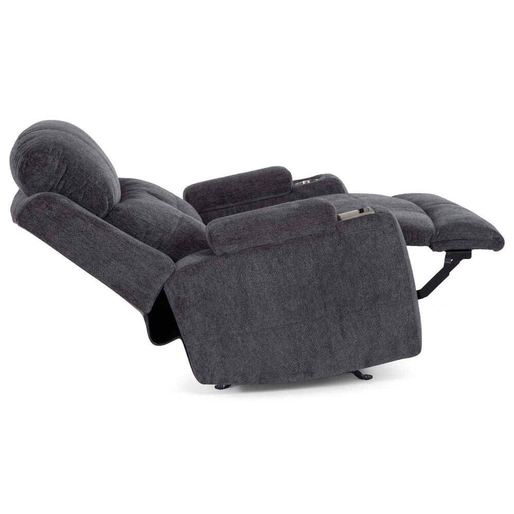 Moore Furniture Arlington Power Chair and A Half Recliner in Monroe Ebony, , large