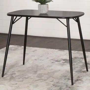 Cramco Inc Lena Dining Table in Black - Table Only, , large