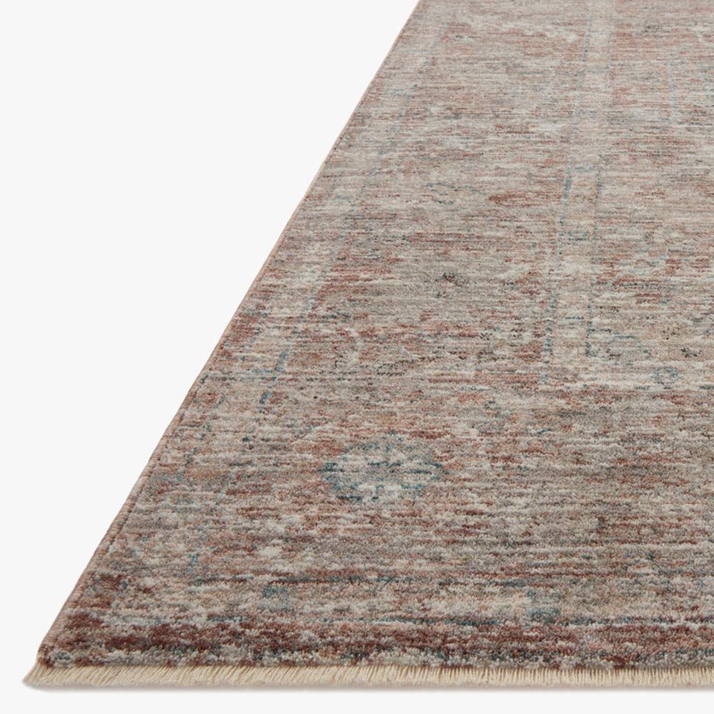 Magnolia Home Millie 2&#39;3&quot; x 3&#39;10&quot; Brick and Fog Area Rug, , large