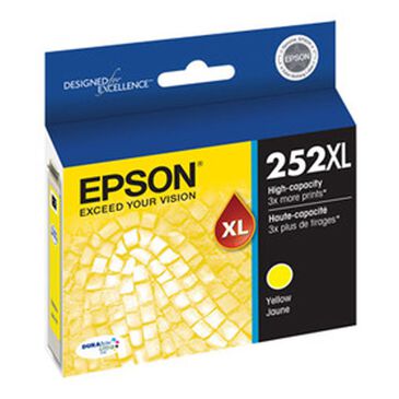 Epson 252XL, Yellow Ink Cartridge, High Capacity, , large