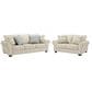 Signature Design by Ashley Haisley Sofa and Loveseat Set in Ivory, , large