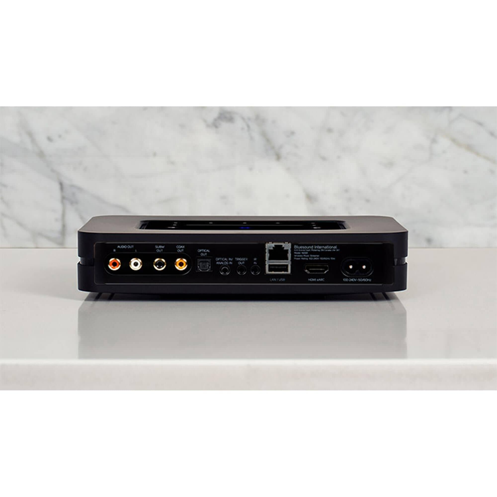 Bluesound Node Wireless Multi-Room Hi-Res Music Streamer in Black