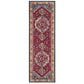 Safavieh Monaco MNC207C-210 2"2" x 10" Red/Turquoise Runner, , large