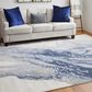 Feizy Rugs Clio 7"9" x 10" Blue and Beige Area Rug, , large