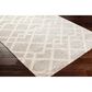 Surya Gavic 4"3" x 5"11" Ivory, Light Beige and Medium Gray Area Rug, , large