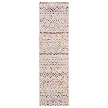 Safavieh Madison MAD798A 2"3" x 12" Ivory and Fuchsia Runner, , large