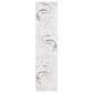 Safavieh Orchard Abstract 2"2" x 9" Grey and Light Grey Runner, , large