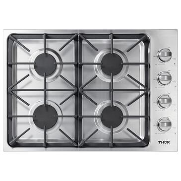 Thor Kitchen 30" Drop-in Gas Cooktop in Stainless Steel, , large