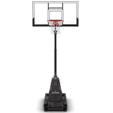 Spalding Momentous EZ Assembly 60" Portable Basketball Hoop in Black, , large