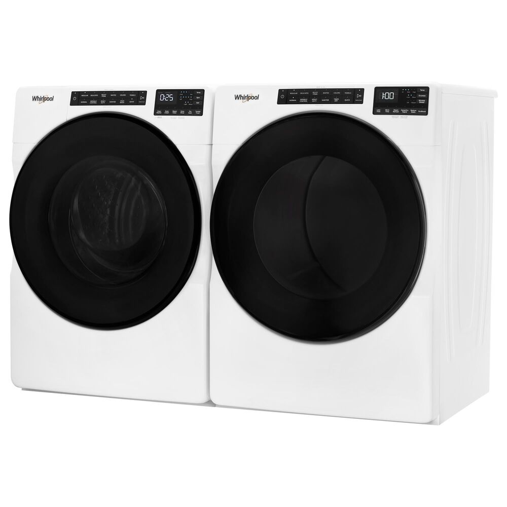 Whirlpool F/L WASHER/ELE DRYER PAIR, , large