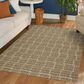 Dalyn Rug Company Bali BB10 10" x 13" Chocolate Indoor/Outdoor Area Rug, , large