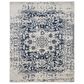 Safavieh Madison MAD603D 12" x 18" Cream and Navy Area Rug, , large