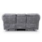 Furniture of America Byron 2-Piece Manual Reclining Living Room Set in Gray, , large