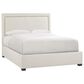 Bernhardt Morgan King Upholstered Panel Bed in Cream, , large