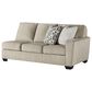 Signature Design by Ashley Decelle 2-Piece Left Facing Sectional in Putty, , large
