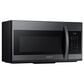 Samsung 1.7 Cu. Ft. Over-the-Range Microwave in Black Stainless Steel, , large