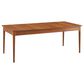 Natural Bamboo Furnishings 110" Double-Leaves Extension Dining Table in Amber, , large