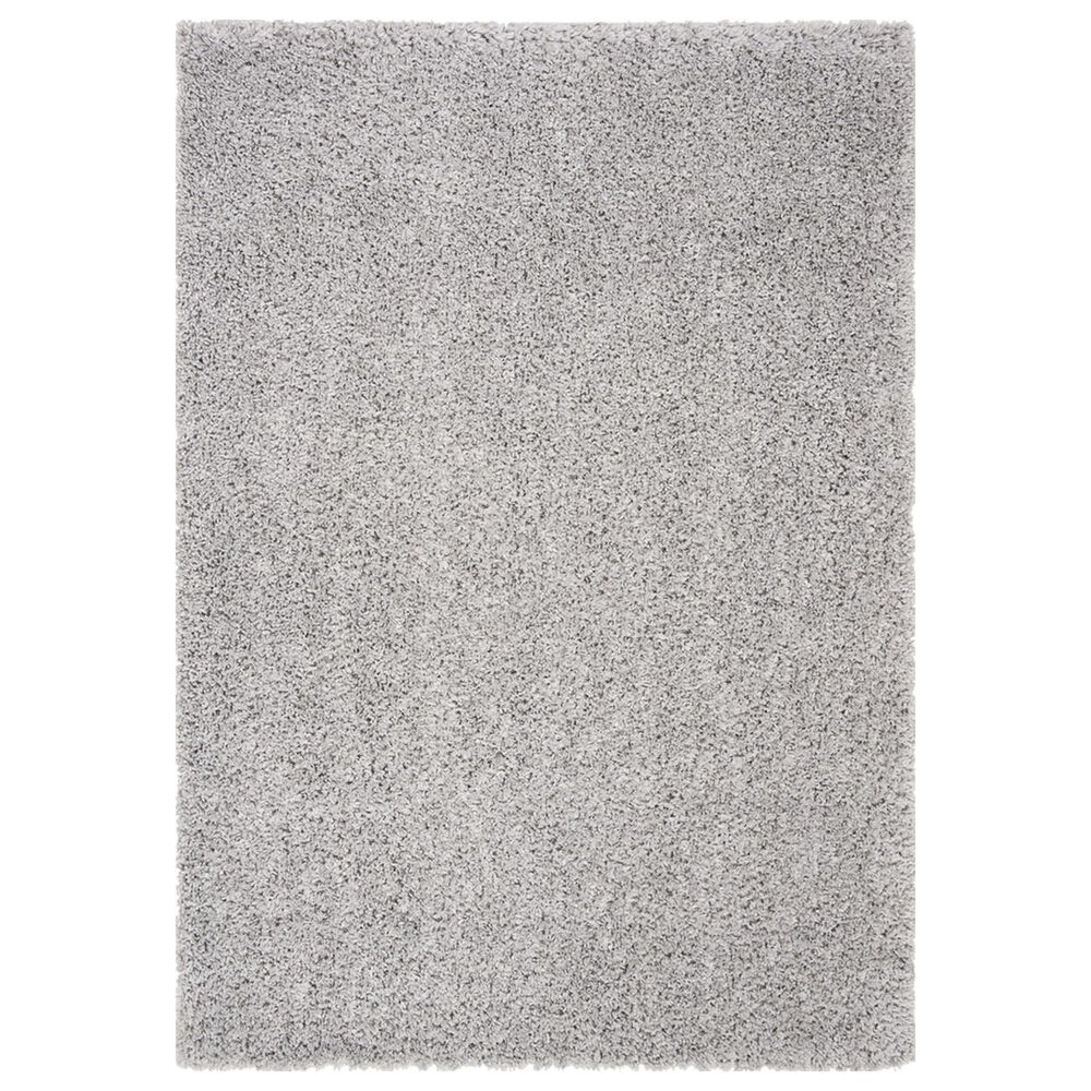 Safavieh August Shag AUG200G 8" x 10" Silver Area Rug, , large