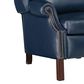 Bradington-Young Chippendale Hi-Leg Recliner in Navy, , large