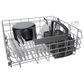 B_S_H 800 Series 24"" Built-In Recessed Handle Dishwasher with 6 Wash Cycles in Stainless Steel, , large