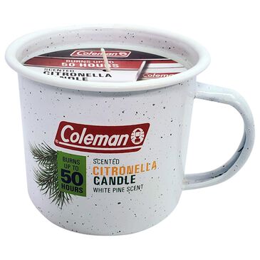 Coleman Citronella Candle Retro Logging Mug White Pine Scent, , large