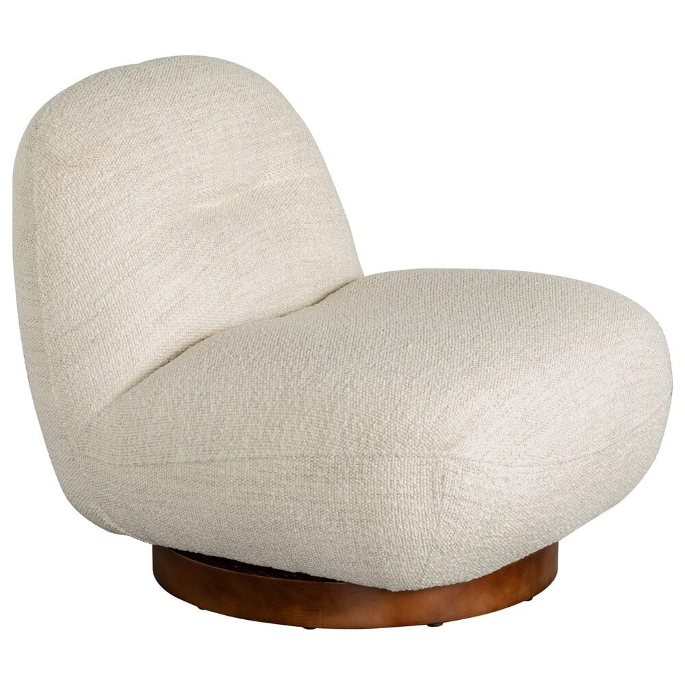 Interlochen Swivel Chair in Merino Pearl, , large