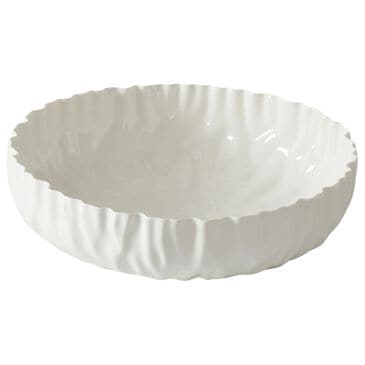 Pampa Bay Mascali Bianca XL Shallow Bowl in White, , large