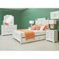 Samuel Lawrence Savannah Twin Poster Bed without Trundle in White, , large