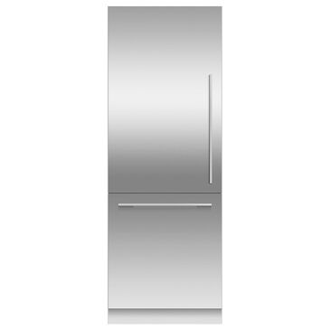Fisher and Paykel 30" Integrated Bottom Mount Column Door Panel Left Hinge in Stainless Steel, , large