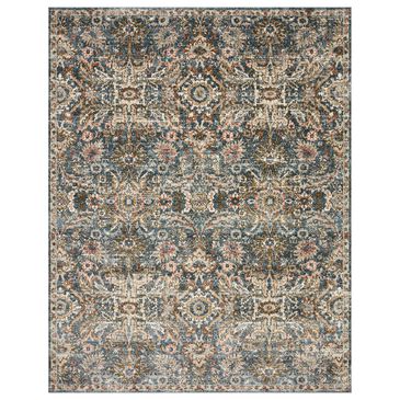 Loloi II Saban SAB-04 7"10" x 10" Blue and Sand Area Rug, , large