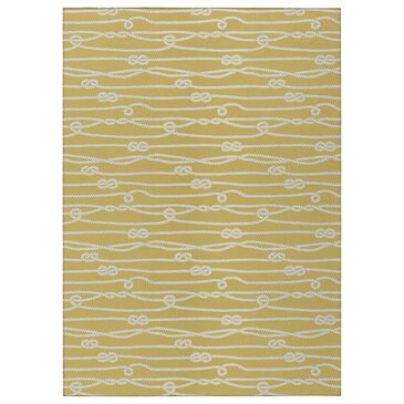 Dalyn Rug Company Harbor 8" x 11" Gold Indoor/Outdoor Area Rug, , large