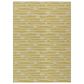 Dalyn Rug Company Harbor 8" x 11" Gold Indoor/Outdoor Area Rug, , large