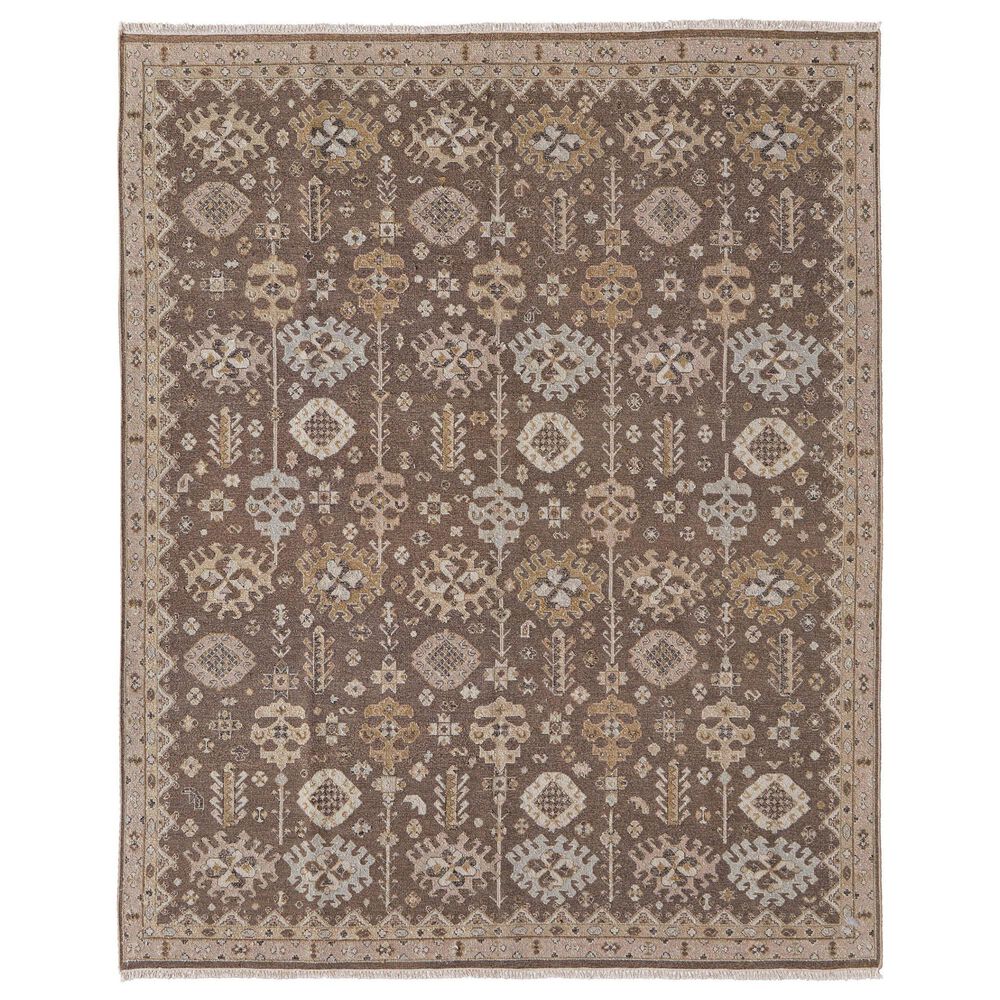 Feizy Rugs Corbitt 5"6" x 8"6" Brown Area Rug, , large