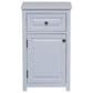Timberlake Dorset 1-Drawer 29" Bath Storage Cabinet in White, , large